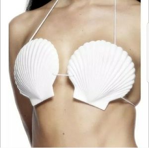 Mermaid Seashell Bra Top